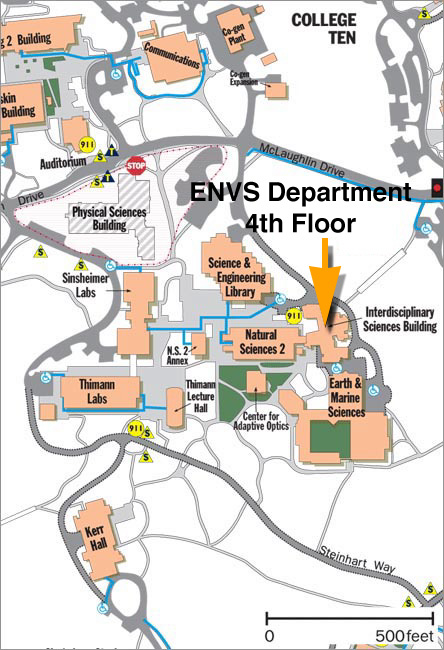 map of science hill