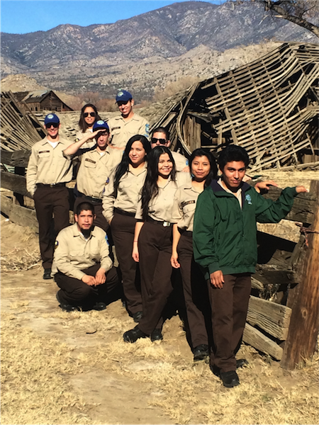 picture of conor paris and California Conservation Corps